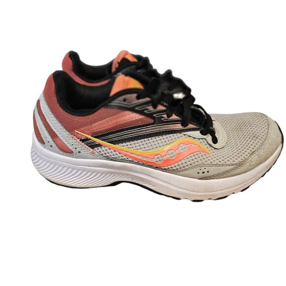 Saucony Womens Cohesion 15 Mesh Running Shoes 6.5 Medium S10701-16 - Picture 2 of 10